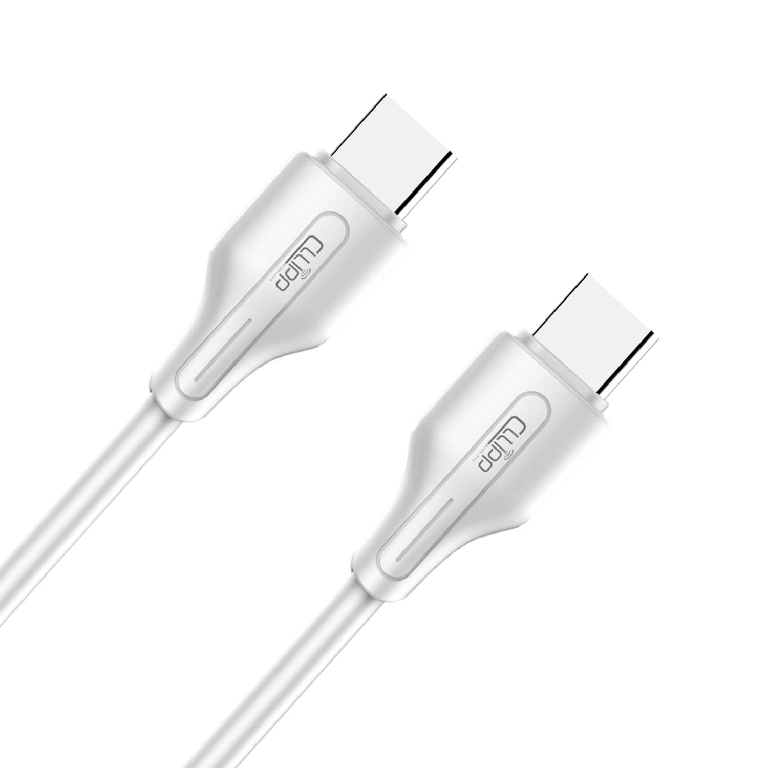 Cllippwireless USB C Charger Cable 10ft 65W Max PD Fast Charging Type C Cord for iPhone 15 Pro/Plus iPad Pro 4/3 Samsung Galaxy S23/S22/S21/Note 20/10/Z Flip/Fold Google Pixel - White