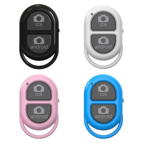 Wireless Bluetooth camera remote shutter button for smartphone photography