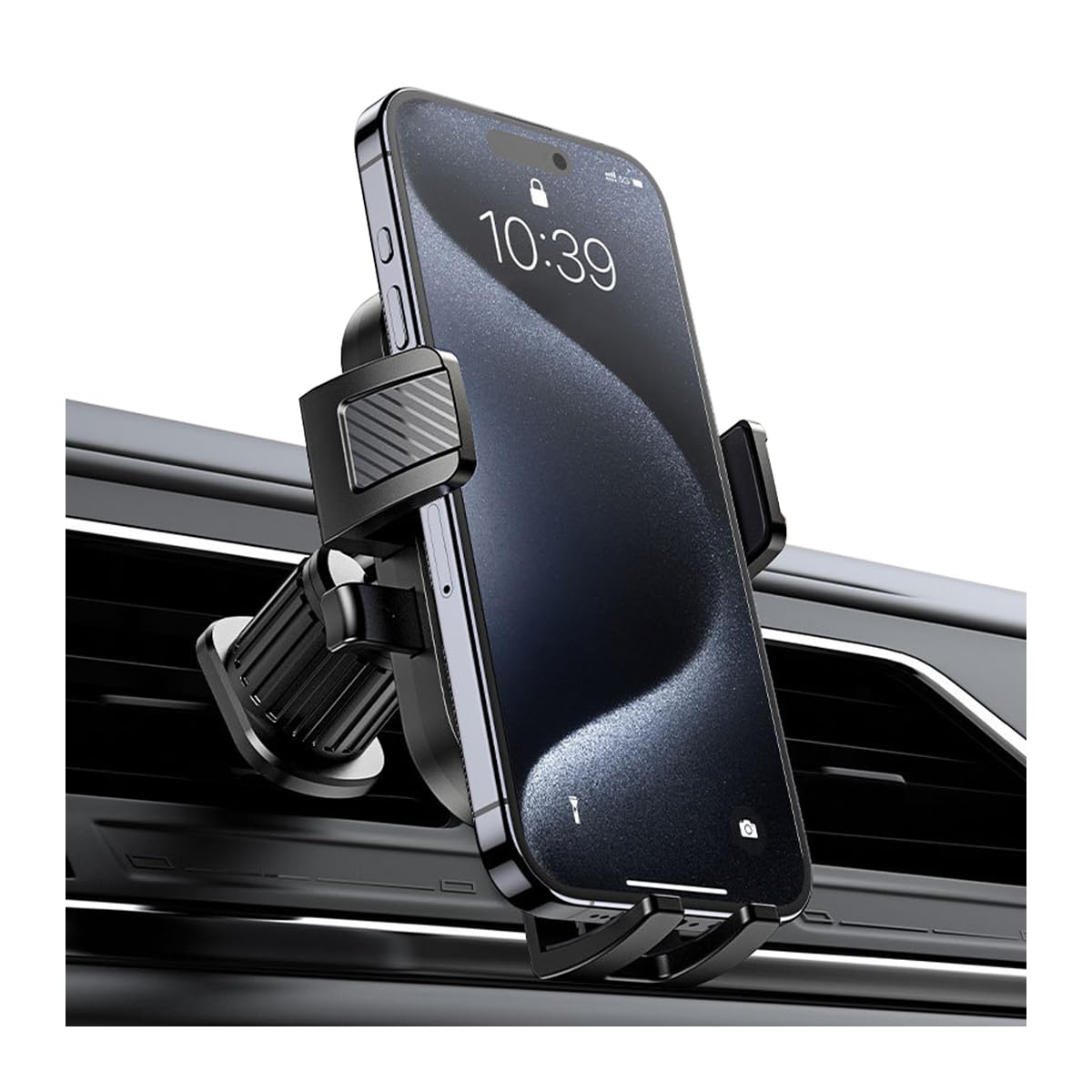 BESULEN Car Phone Holder Shockproof Handsfree Stand Auto Air Vent Cell Phone Mount Clip Vent Cradle Universal for Vehicles 15 14 13 12 11 Pro Max XR XS X S21 S20 S10 A21 A12 Note 20 10 9 8