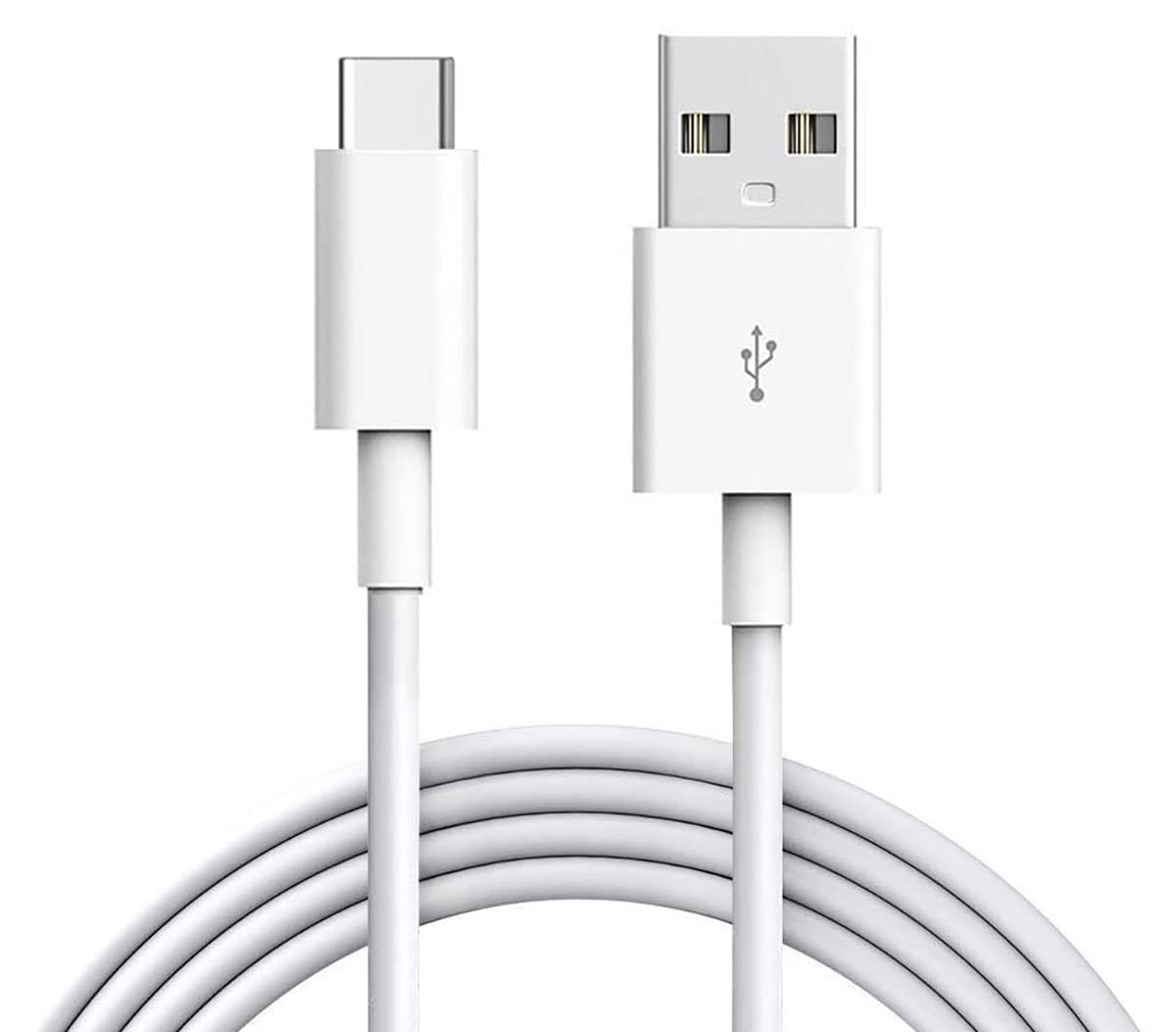 Blu Phone USB C Charger Cable for Blu View 3 View 2 M8L M10L G9 G90 Pro G91 Max G91 Pro G91S G50 MEGA G70 G71 V70 VIVO XI Blu Android Phone Fast Charging Cord Power Accessories (White)