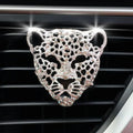 Diamond Leopard Car Air Vent Perfume Clip & Aromatherapy