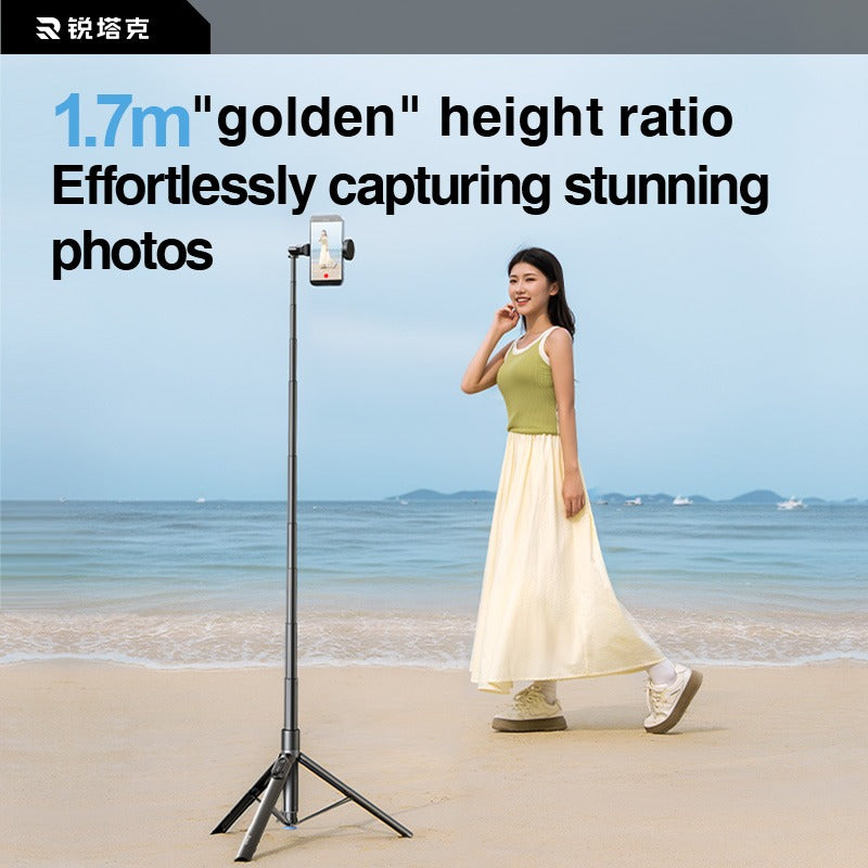 67 inch extendable selfie stick tripod with wireless remote - view 2