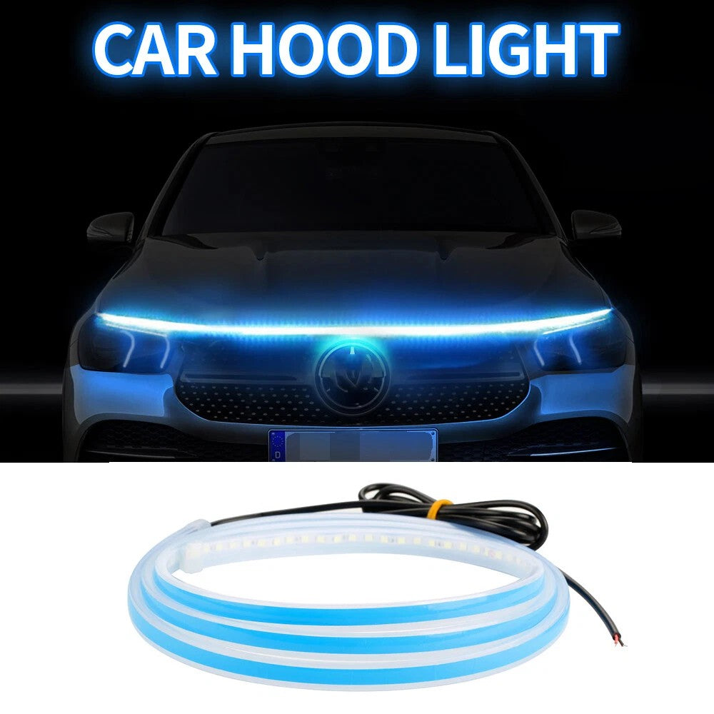 180cm 12V flexible LED hood light strip for cars and trucks
