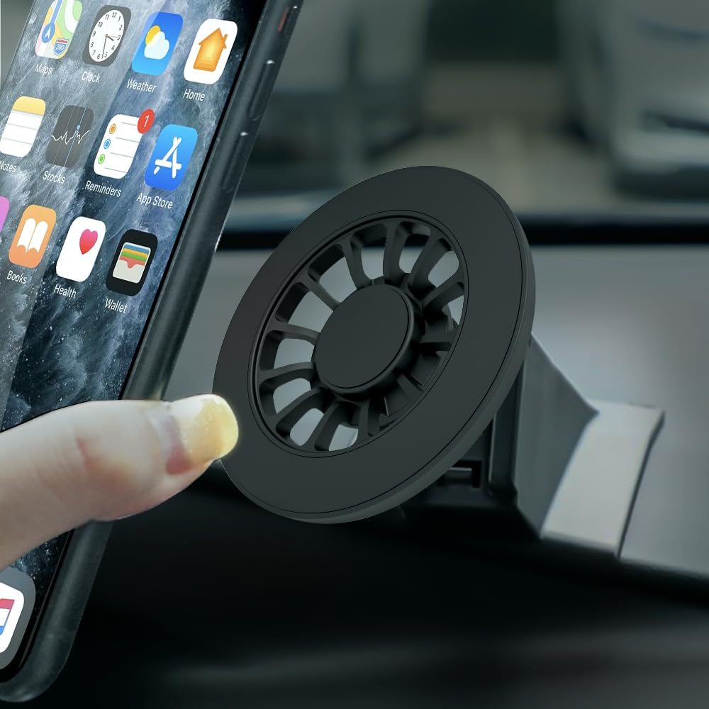 BEERTE Fits MagSafe Car Mount Fit for Ford Explorer 2020-2023 Hands Free Magnetic Car Phone Holder Mount Strong Magnets Car Phone Mount Fit for iPhone 16 15 14 13 12 Series MagSafe Case All Phones