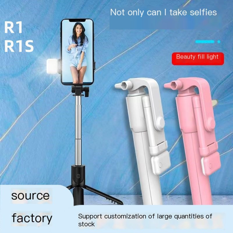 New Bluetooth Selfie Stick with Ring Light Tripod