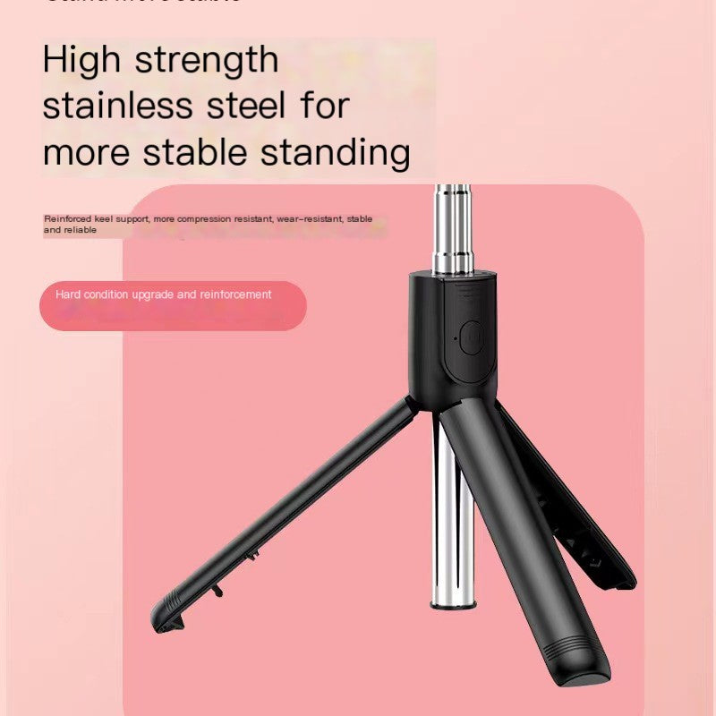 New Bluetooth Selfie Stick with Ring Light Tripod