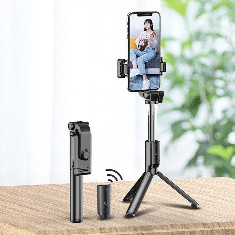 LEAPCOVER Bluetooth Selfie Stick with Light & Tripod