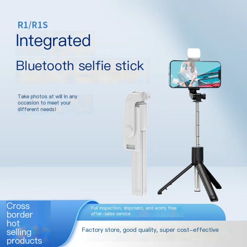 New Bluetooth Selfie Stick with Ring Light Tripod