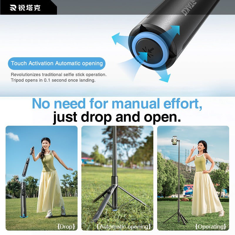 67 inch extendable selfie stick tripod with wireless remote - view 6
