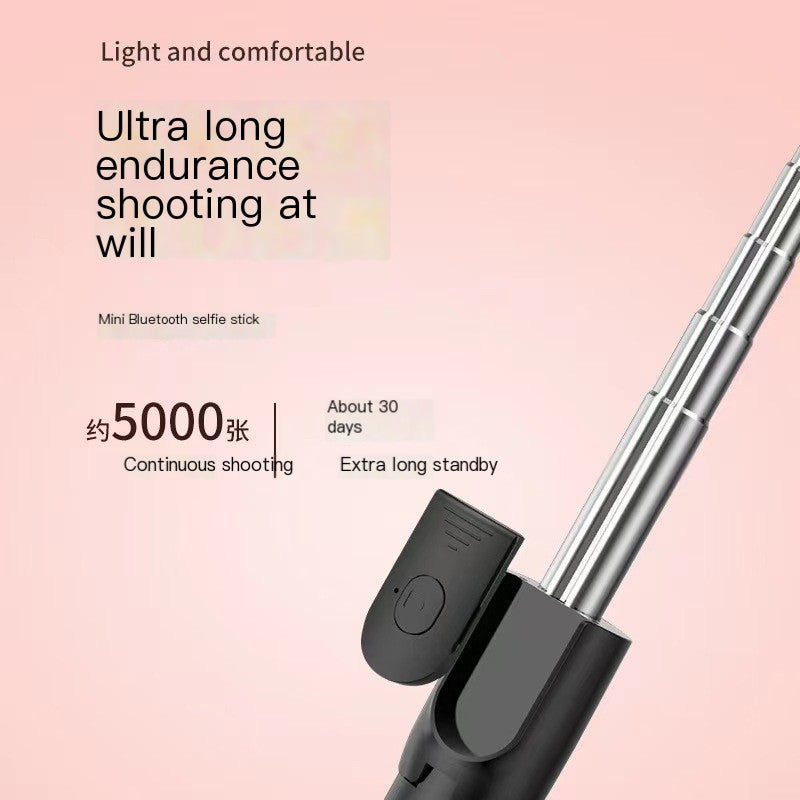 New Bluetooth Selfie Stick with Ring Light Tripod