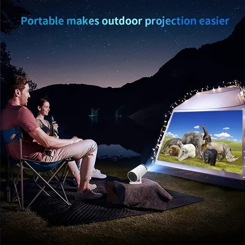 Smart portable theater projector with WiFi 6 and Android 12 - view 4