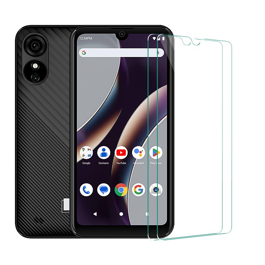 Futanwei for BLU G33 Screen Protectors [2 Pack] BLU G33 Screen Protector 9H Hardness [Anti-Scratch] [Anti-Fingerprint] Tempered Glass Screen Protector for BLU G33 G0890UU Smartphone