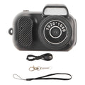 Mini keychain digital camera with lanyard and keychain hook