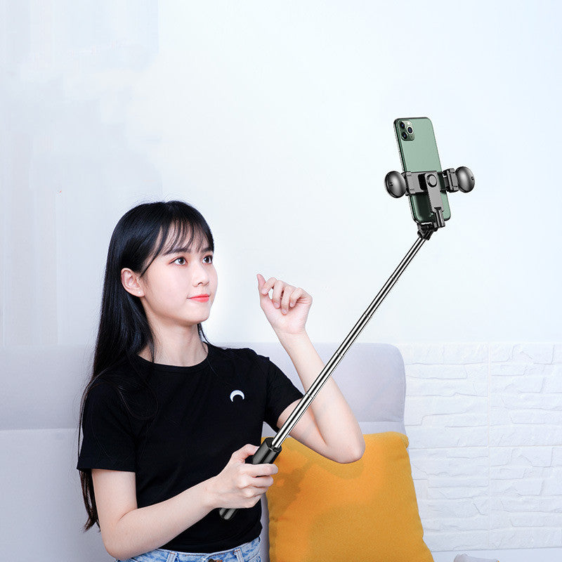 LEAPCOVER Bluetooth Selfie Stick with Light & Tripod